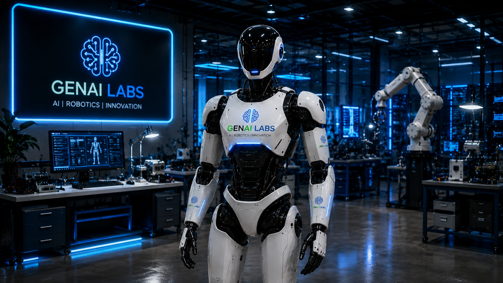 GenAI Labs humanoid robot