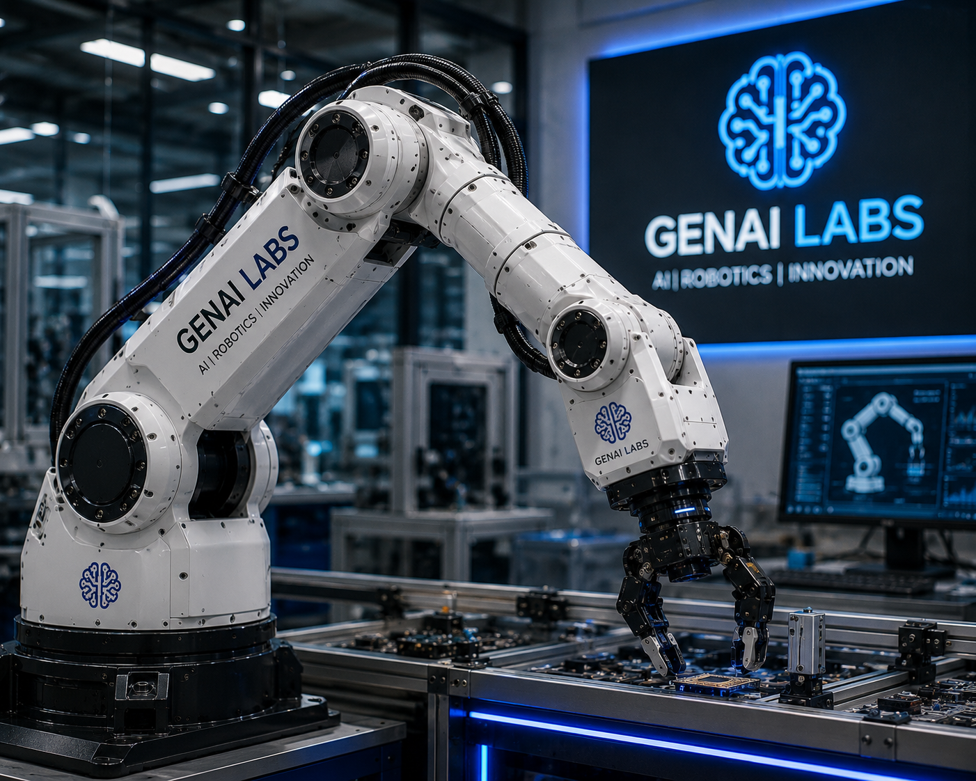 GenAI Labs robotic arm