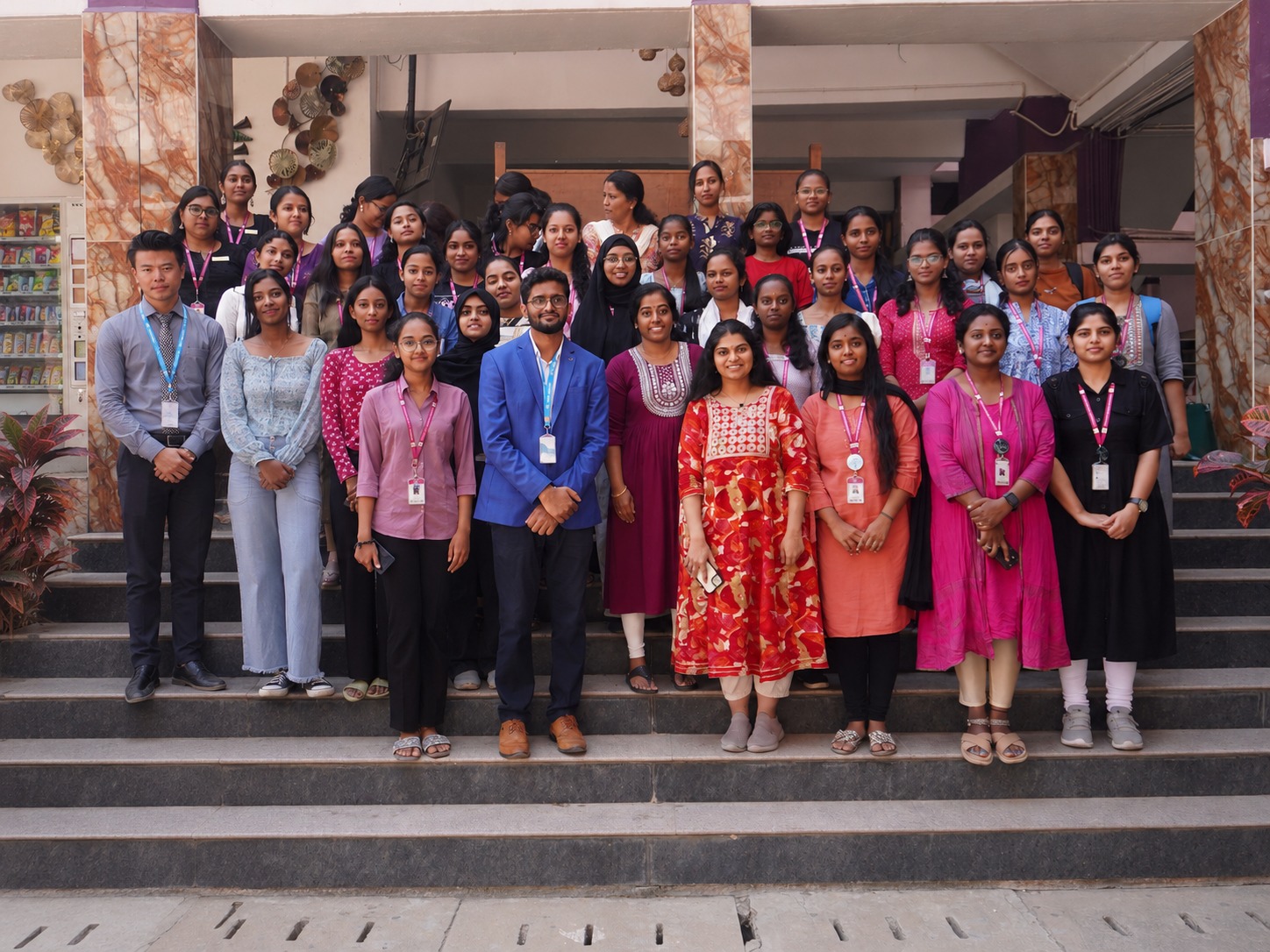 Jyothi Nivas College visit